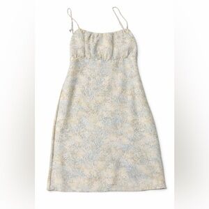 H&M Smocked Floral Sundress Cottagecore Boho Size Small